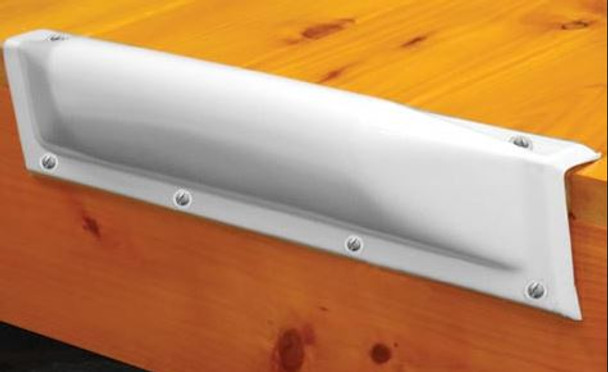 DOCK BUMPER-STRAIGHT WHITE 18'