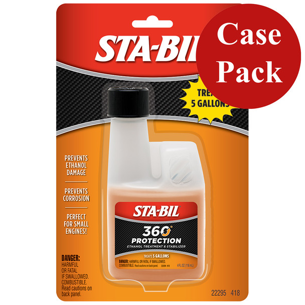STA-BIL 360 Protection - Small Engine - 4oz *Case of 6* 22295CASE
