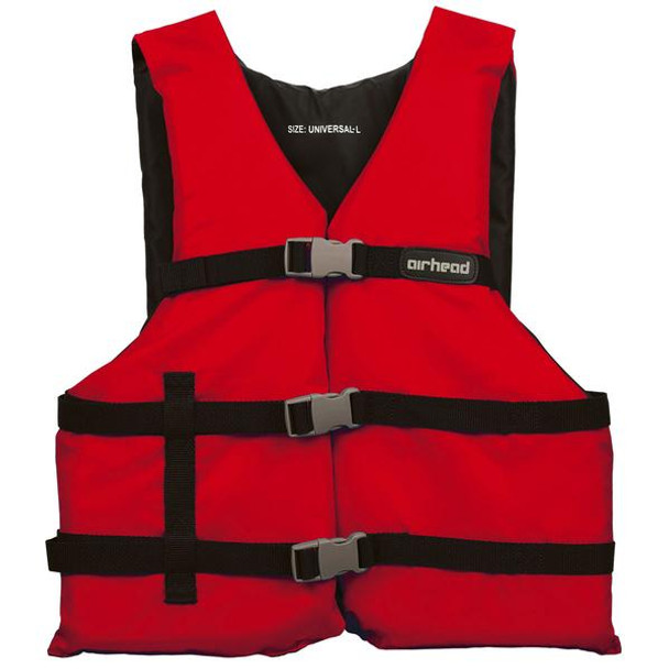 GENPURPOSE LIFE VEST  RED  ADULT