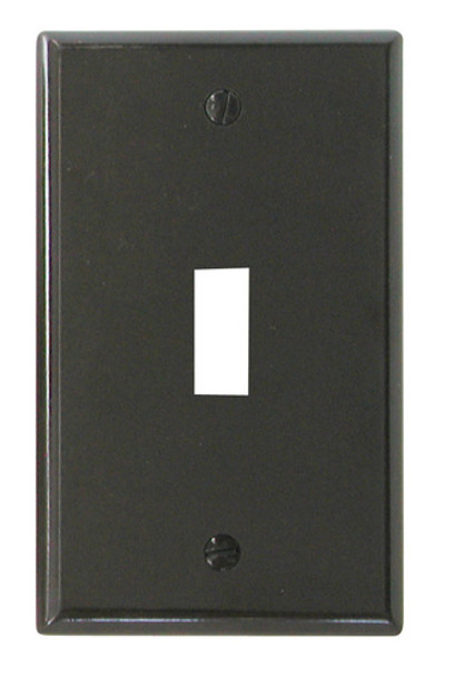 SWITCH PLATE COVER - BRN