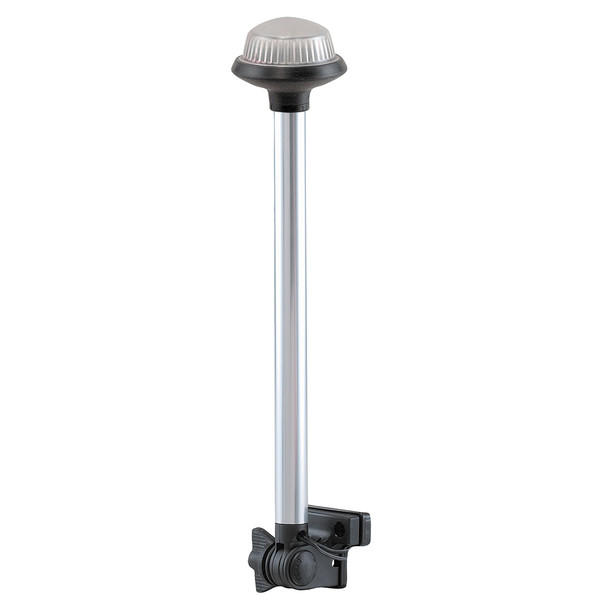 Perko Fold Down All-Round Frosted Globe Pole Light - Horizontal Mount - 1634DP0CHR