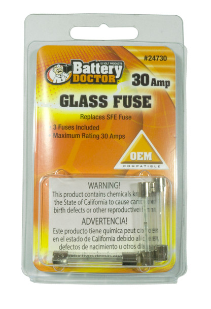 SFE GLASS FUSE - 30A