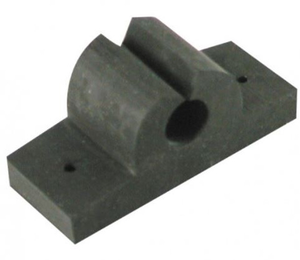 5/8' BLACK RUBBER TOOL/ROD HOLDER