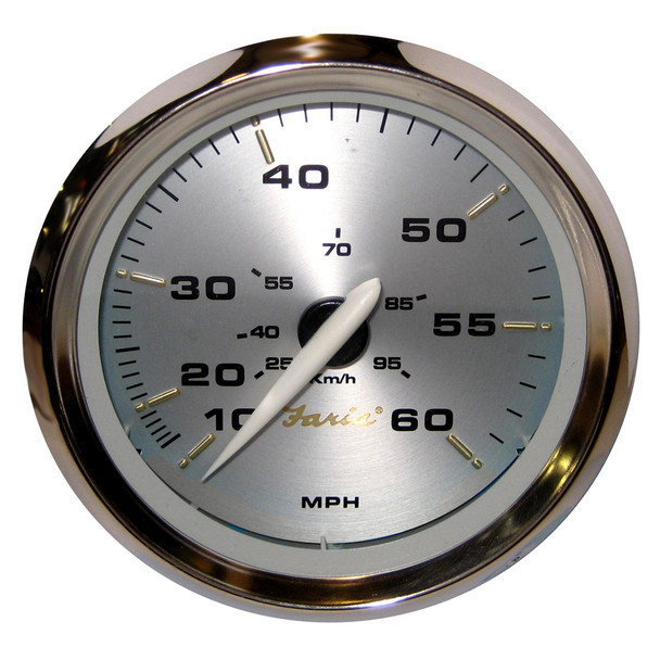 Faria Kronos 4" Speedometer - 60MPH (Mechanical) 39009