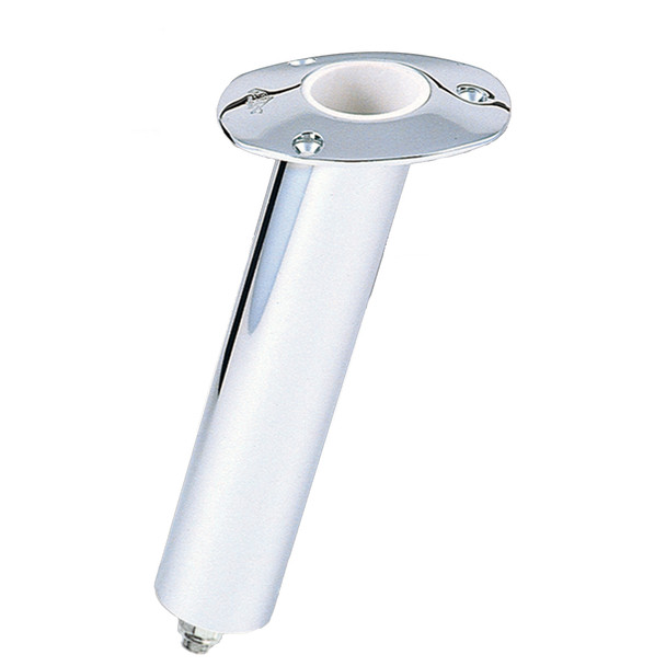 Lee's 15° Stainless Steel Swivel Base Flush Mount Rod Holder - Extra Lo RH579XL