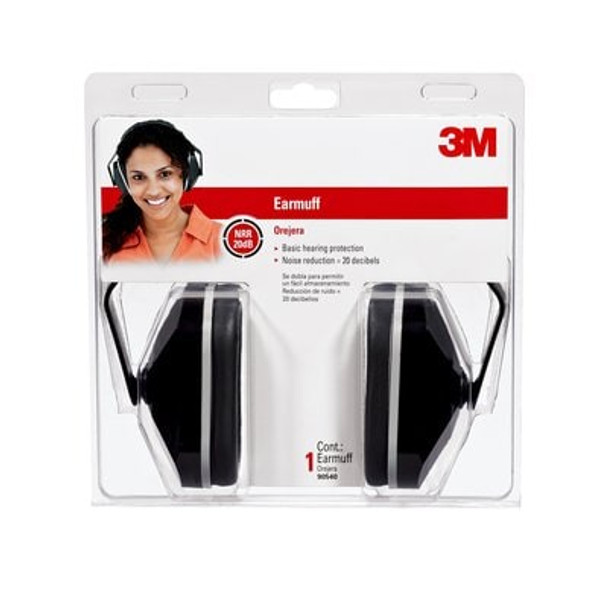 3M  BASIC EARMUFF  90540-6C  6/CASE 90540
