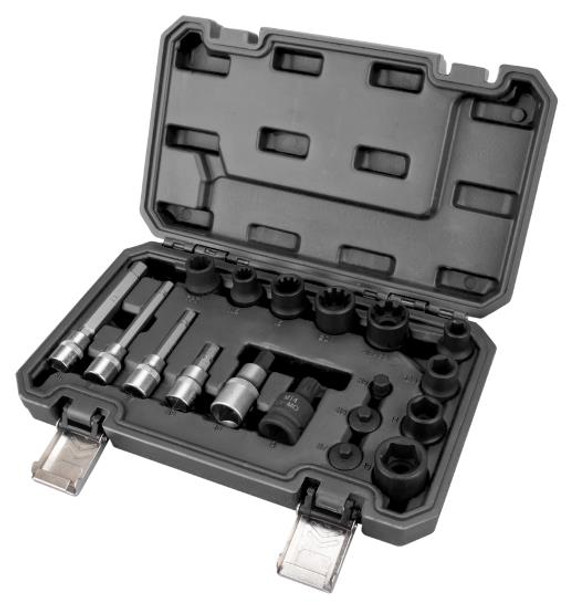 18PC BRAKE CALIPER SOCKET SET W86025