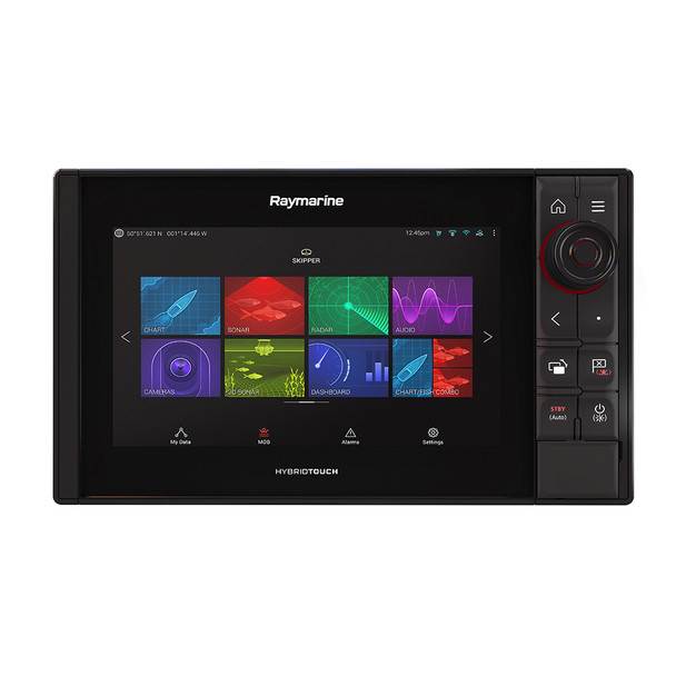 Raymarine Axiom Pro 9 RVX w/Lighthouse North America Chart E70371-00-102