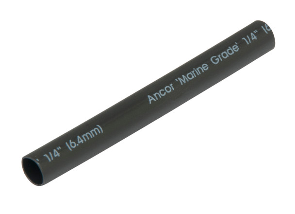 Ancor Adhesive Lined Heat Shrink Tubing (ALT) - 1/4" x 3" - 3-Pack - Bl 303103