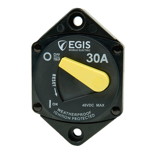 Egis 30A Panel Mount 87 Series Circuit Breaker 4707-030
