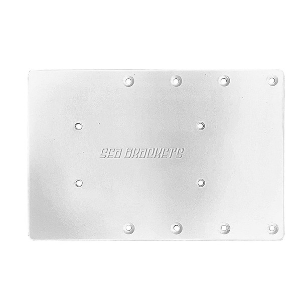 Sea Brackets 12" Straight Trolling Motor Plate f/Garmin Force&reg; SEA2313