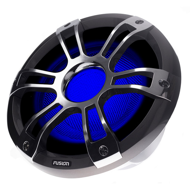 Fusion SG-SL101SPC 10" 450W Sports Chrome Marine Subwoofer w/LEDs 010-01428-23