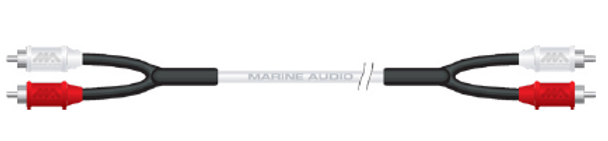 Marine Audio RCA Cable - 19' (6M) MARCAC6R