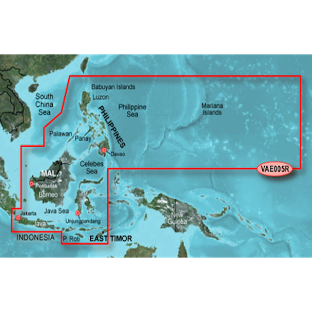 Garmin BlueChart g2 Vision HD - VAE005R - Philippines - Java Mariana  010-C0880-00