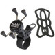 RAM Mount EZ-Strap Rail Mount w/Universal X-Grip Cell Phone Holder RAP-SB-187-UN7U