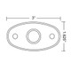 RIGID Industries A-Series Black Low Power LED Light - Single - Cool Whi 480033