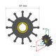 Albin Pump Premium Impeller Kit 57 x 12.7 x 20mm - 12 Blade - Key Inser 06-01-013