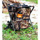 Camco Camping Stool Backpack Cooler - Camouflage 51908
