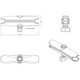 RAM Mount Long Double Socket Arm f/1" Ball Bases RAM-B-201U-C