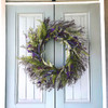 22" Artificial Lavender Flower Wreath