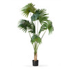 72" Artificial California Palm Tree in Nursery Pot