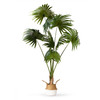 72" Artificial California Palm Tree in Nursery Pot