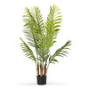 48 inches Artificial California Palm Tree in Plastic Nursery Pot