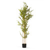 60" Artificial Bamboo Tree in Nursery Pot