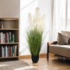 48" Artificial Feather Reed Grass in Pot