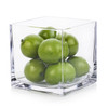 5.0" Clear Cube Glass Vase