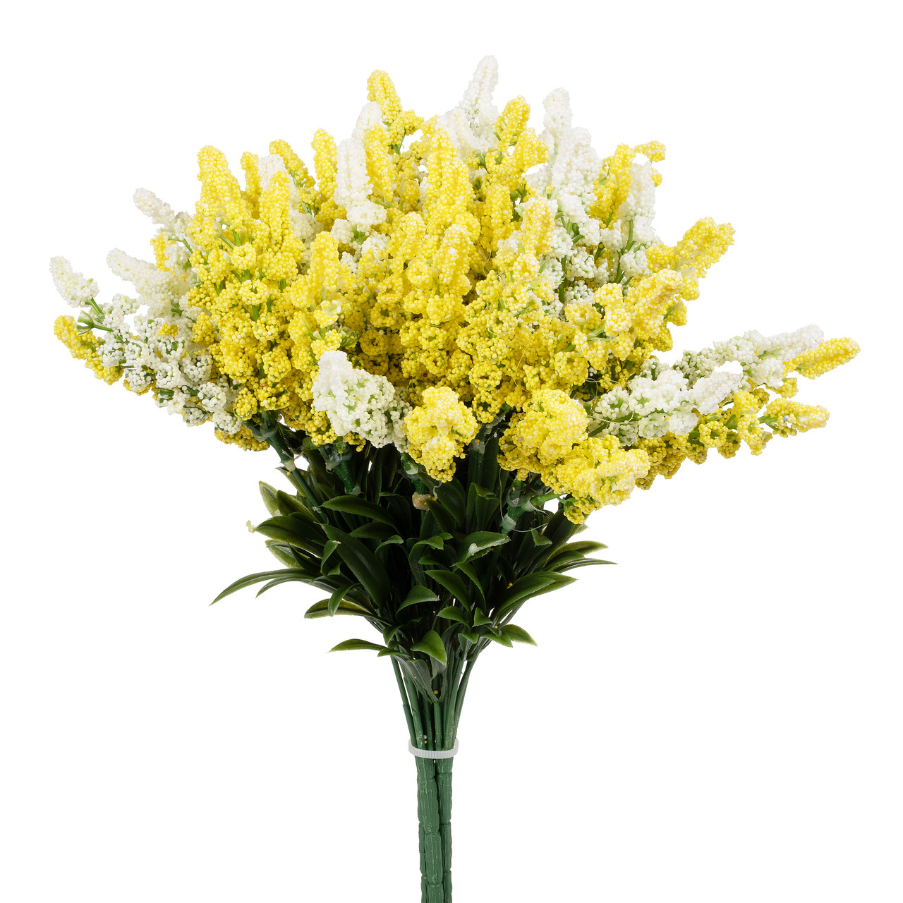 Faux Lavender Bush Set of 4