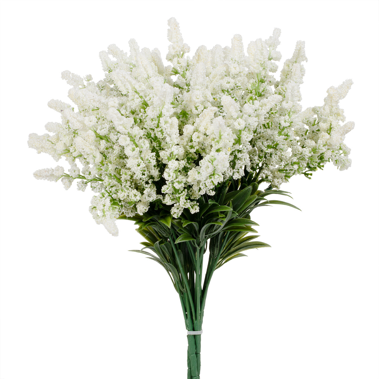 Faux Lavender Bush Set of 4