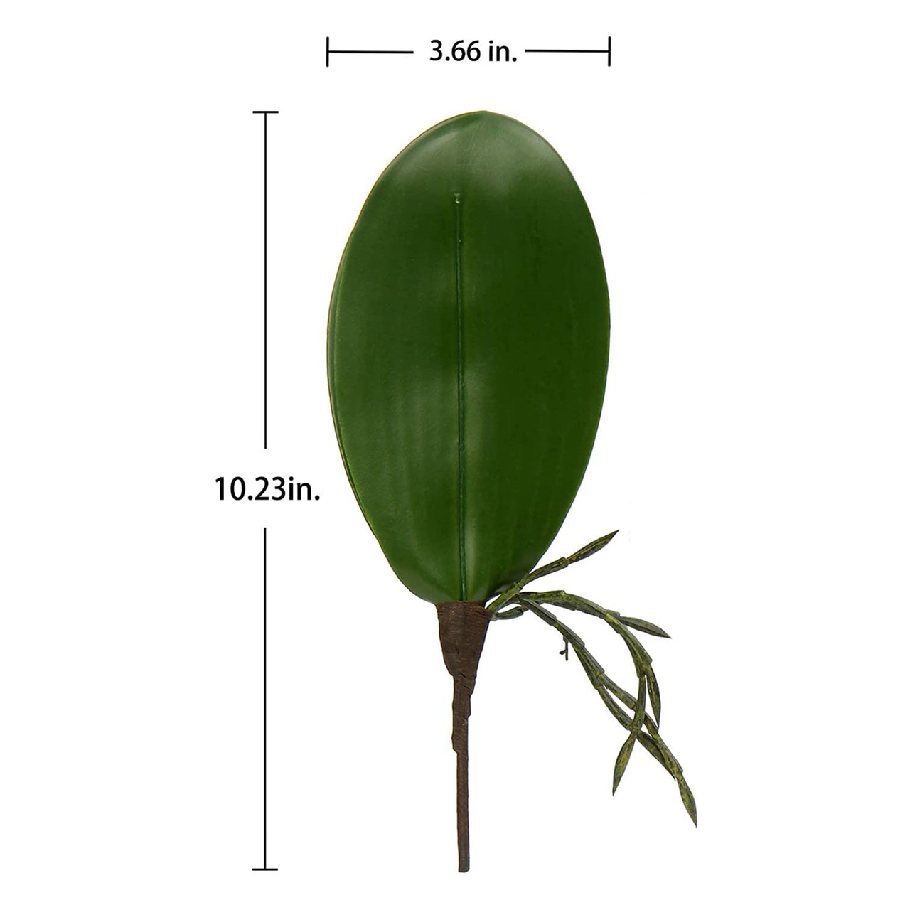 Faux Orchid Leaves Artificial Phalaenopsis Leaf 2pcs