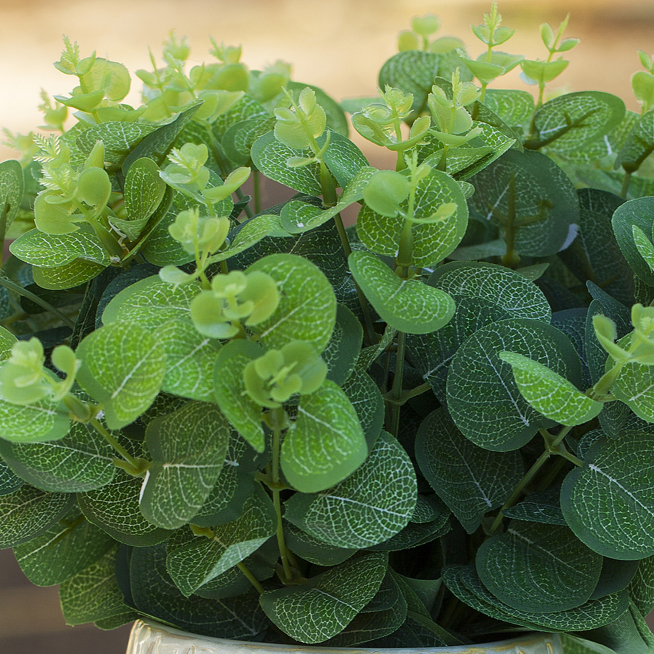 Artificial Eucalyptus Plant In eramic Pot