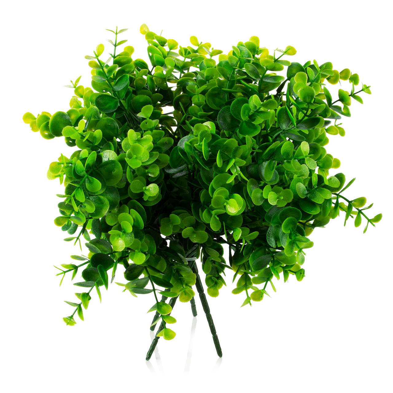 4 Pack Artificial Green Eucalyptus Bush for Home Table Office Outdoor Decoration