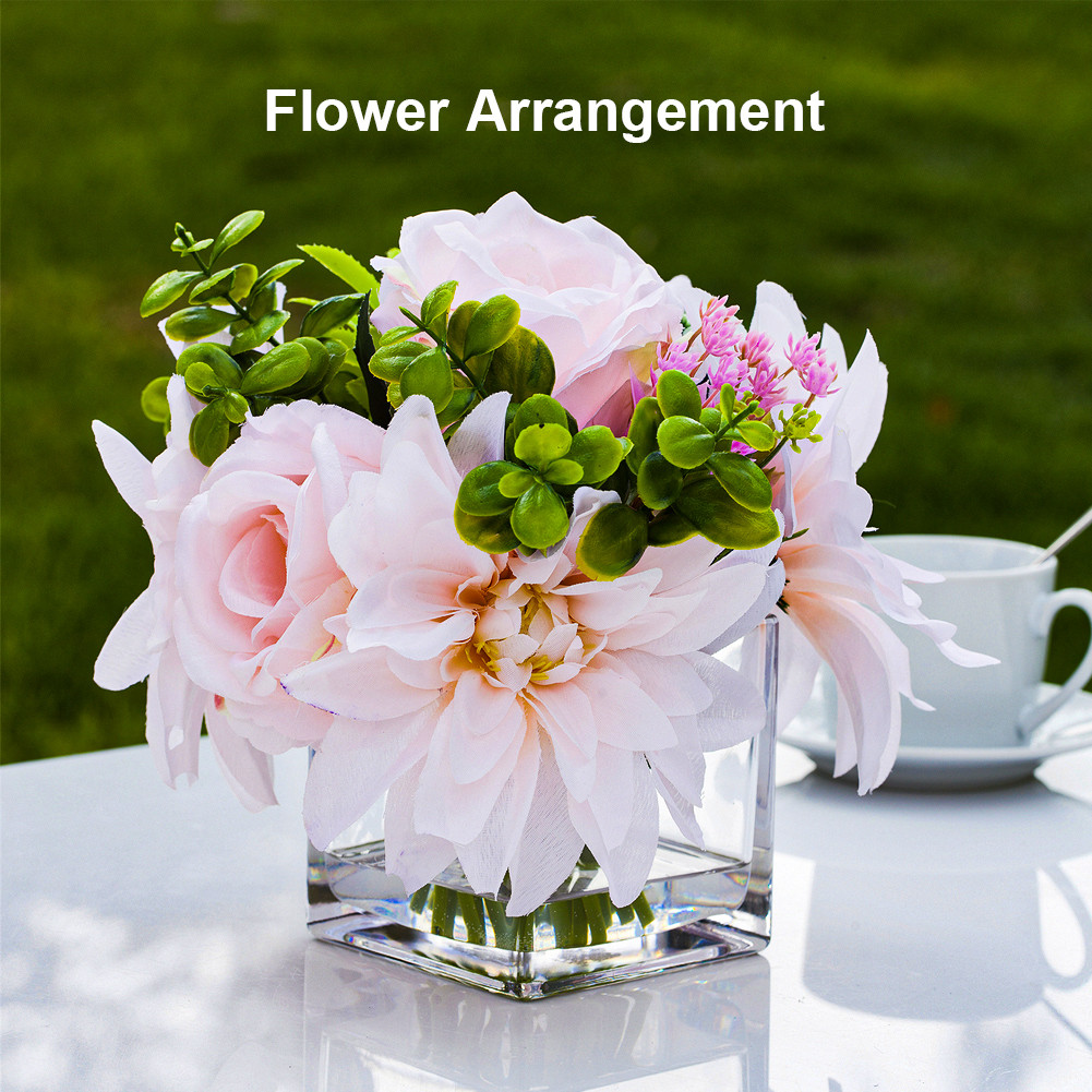 5.0" Clear Cube Glass Vase