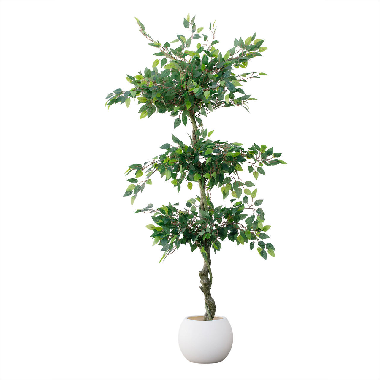 Artificial Ficus Tree in Pot