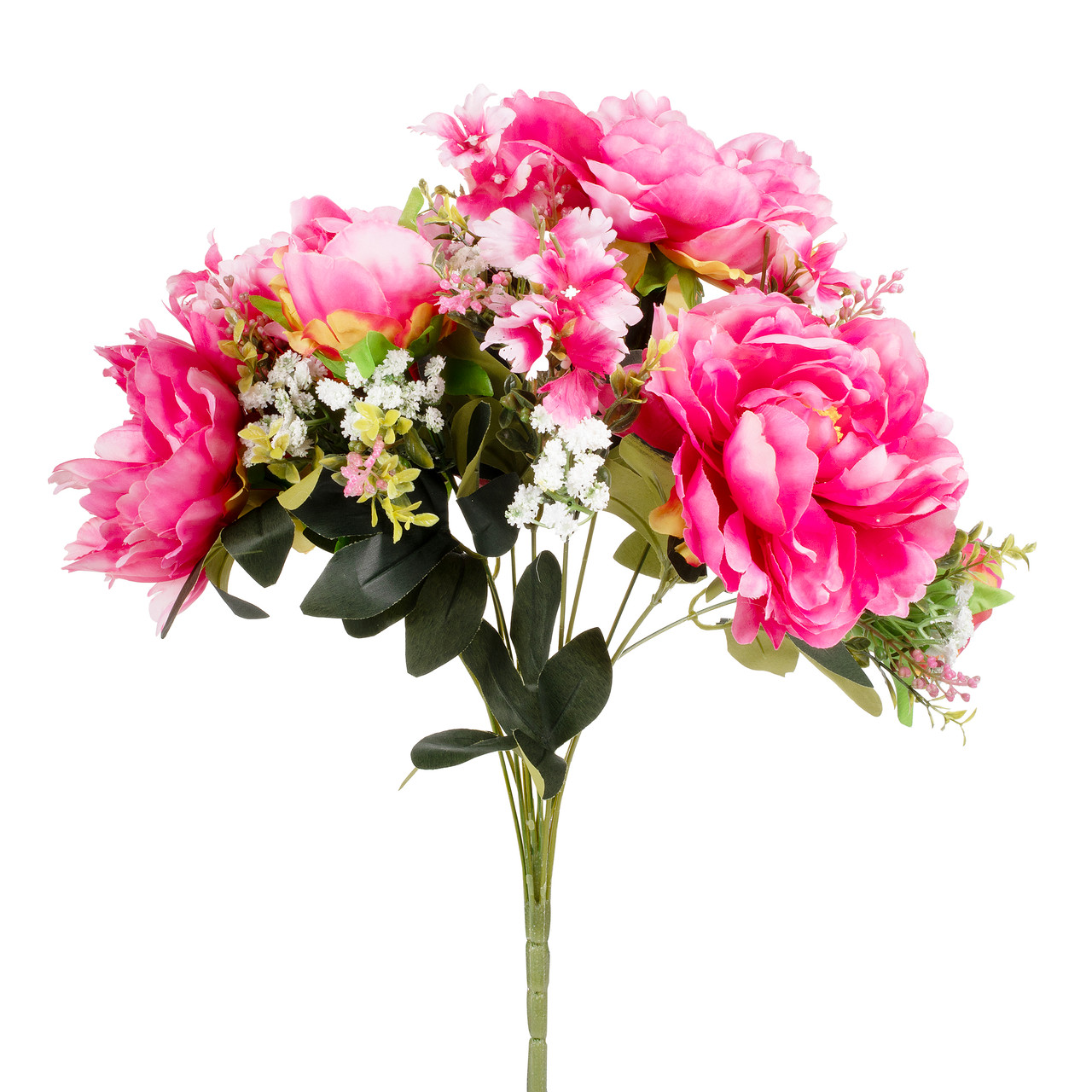 20"Artificial Peony Flower Bush