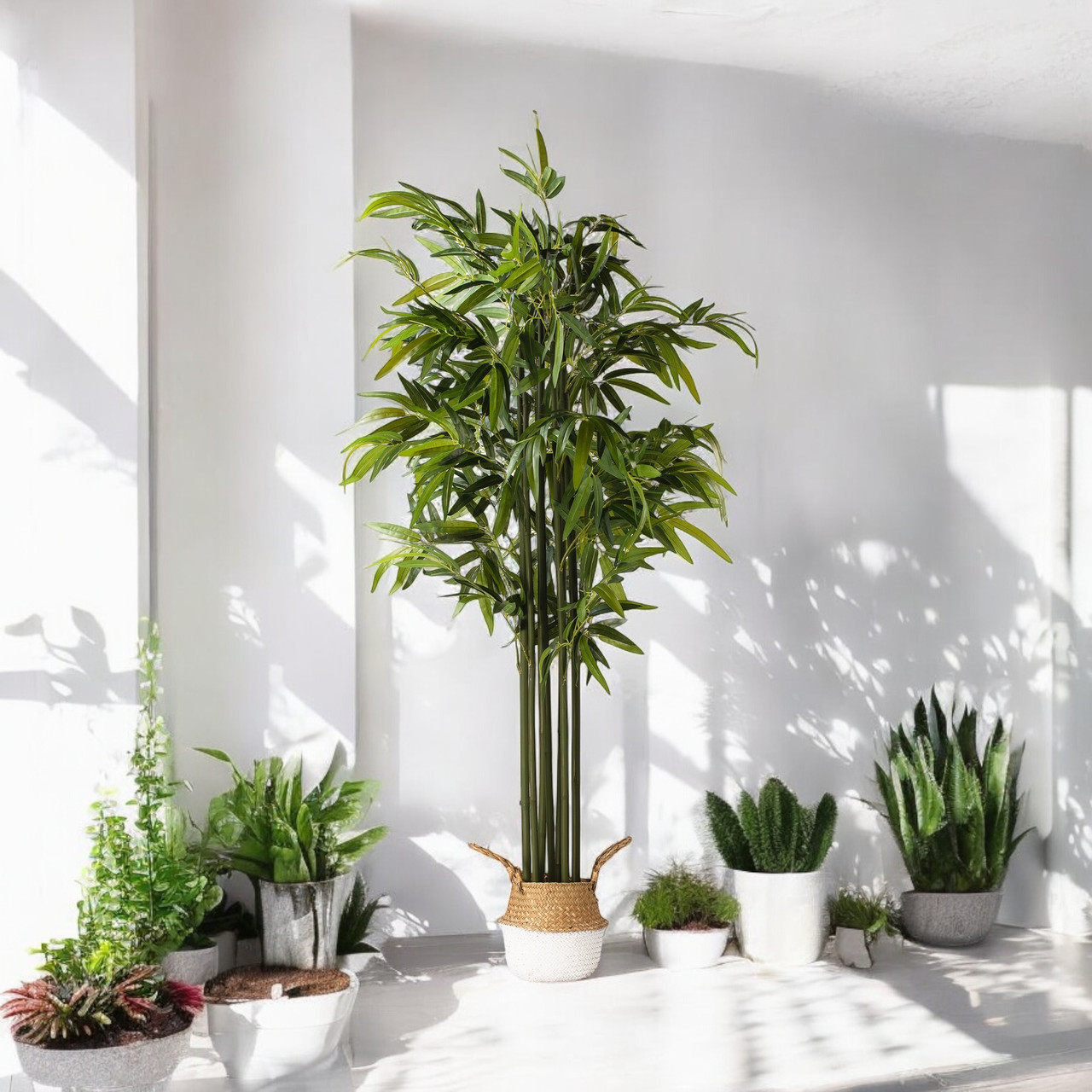 Artificial Bamboo Tree in Pot (New)