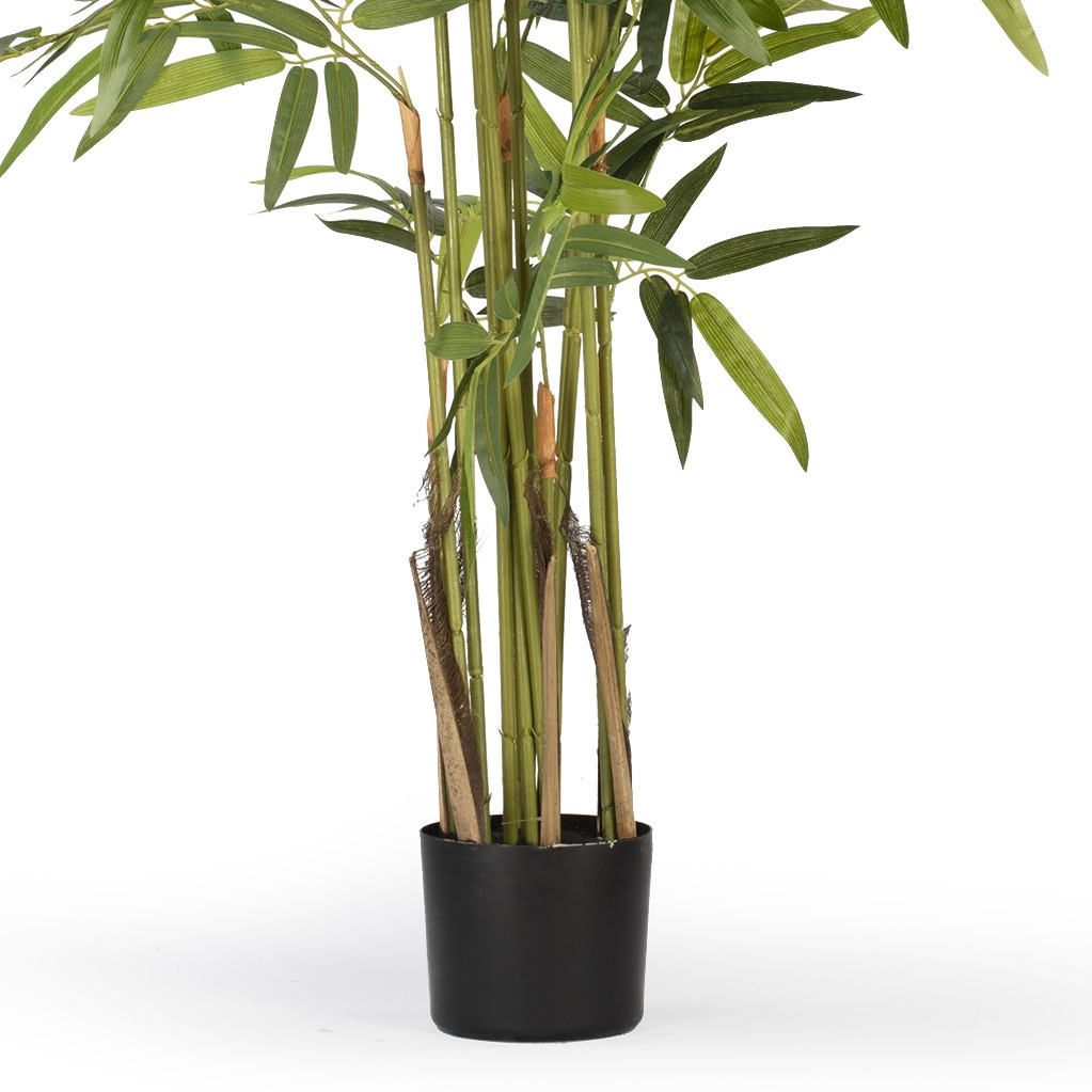 Artificial Bamboo Palm Tree in Nursery Pot (New)