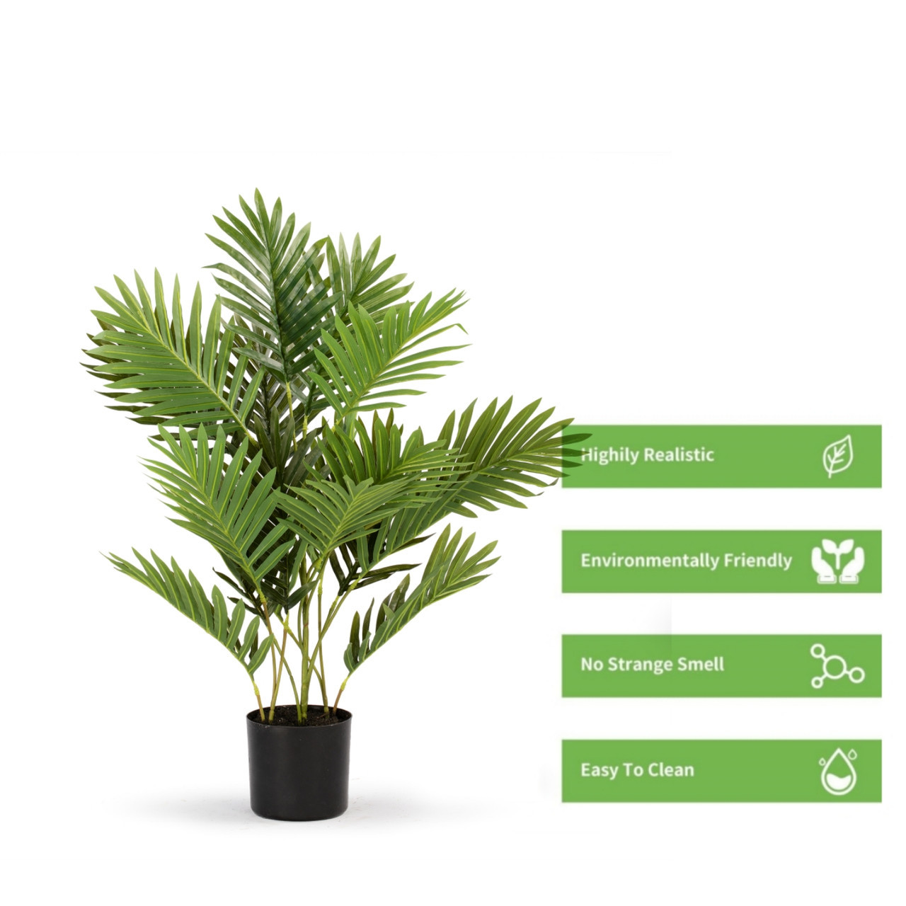 Artificial Palm Tree in Pot (New)