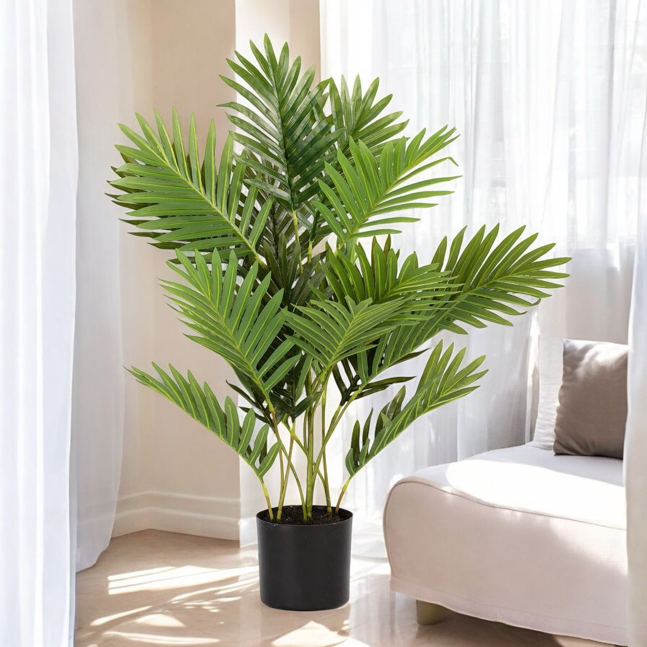 Artificial Palm Tree in Pot (New)