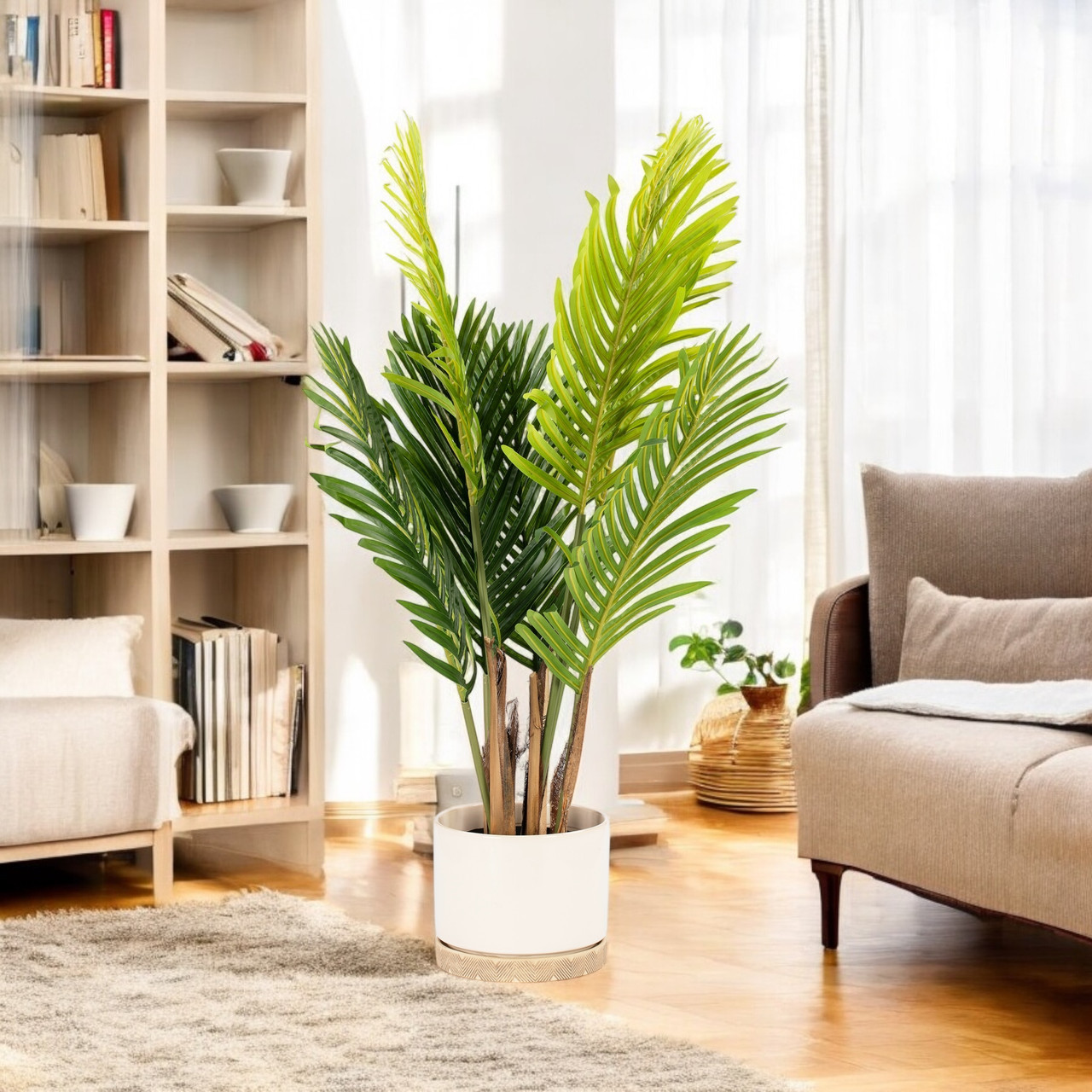 Artificial Palm Tree in Pot (New)