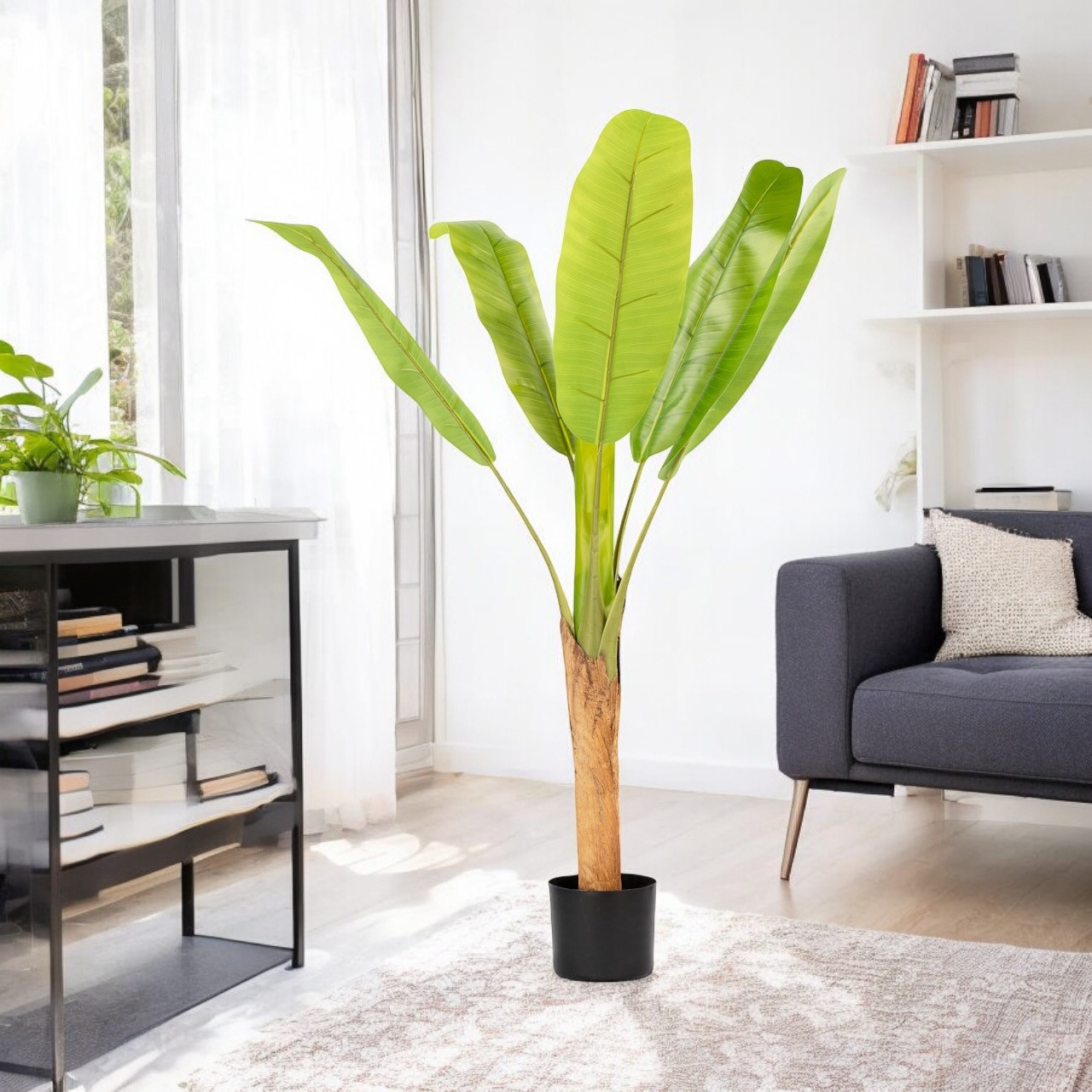 Artificial Banana Tree in Nursery Pot (New)