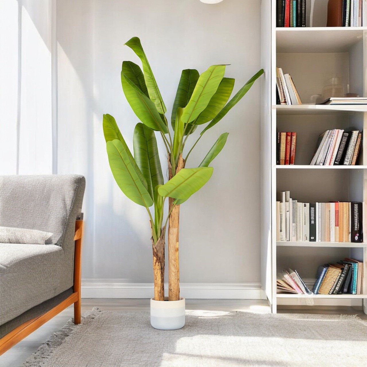 Artificial Banana Tree in Nursery Pot (New)