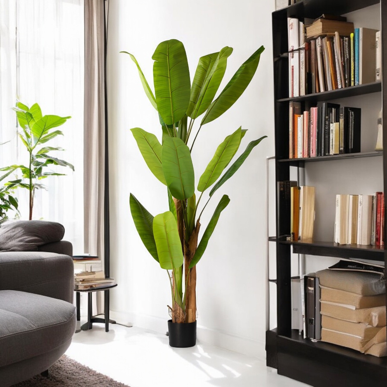 Artificial Banana Tree in Nursery Pot (New)