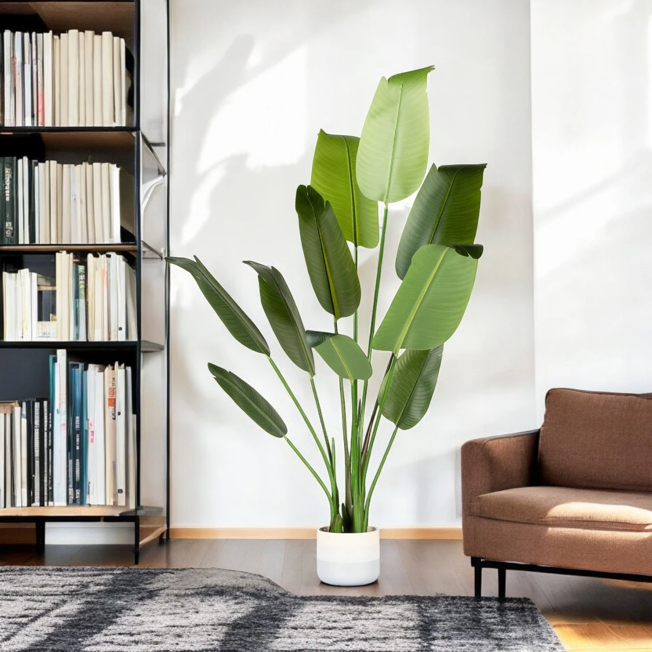 Artificial Bird of Paradise Tree in Nursery Pot (New)