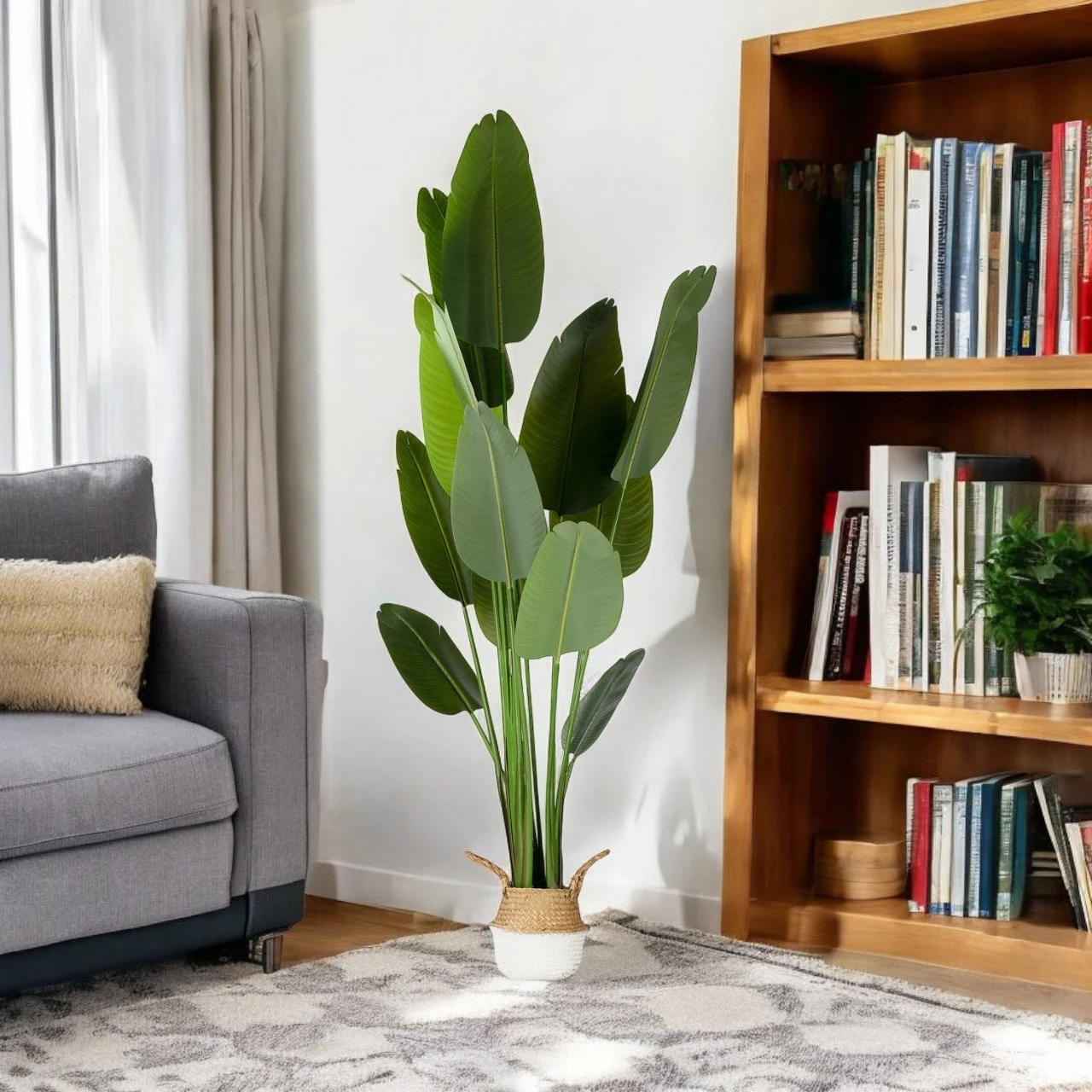 Artificial Bird of Paradise Tree in Nursery Pot (New)