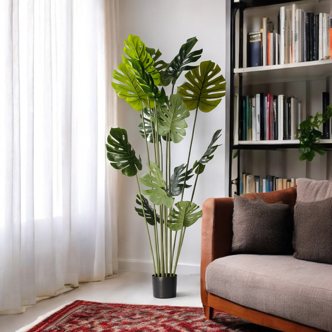 Artificial Monstera Tree in Nursery Pot (New)