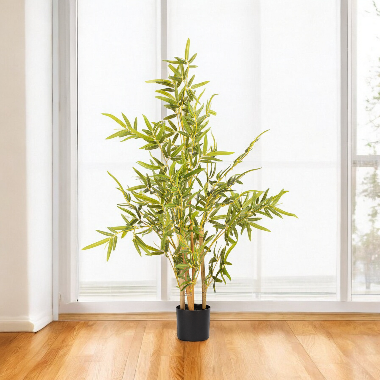 Artificial Bamboo Tree in Nursery Pot (New)